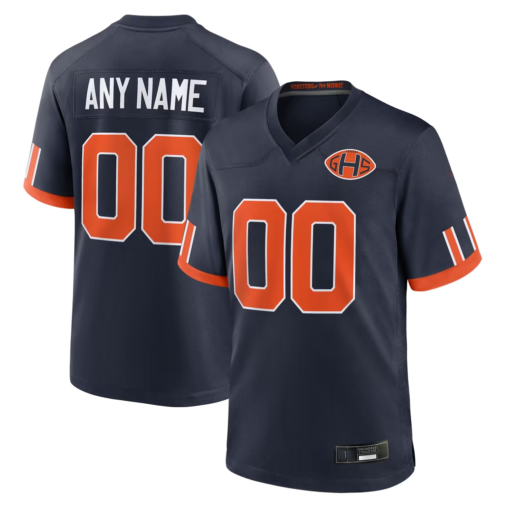 Mdoa Custom C.Bears Navy 2026 Rivalries Collection Game Stitched Jerseys