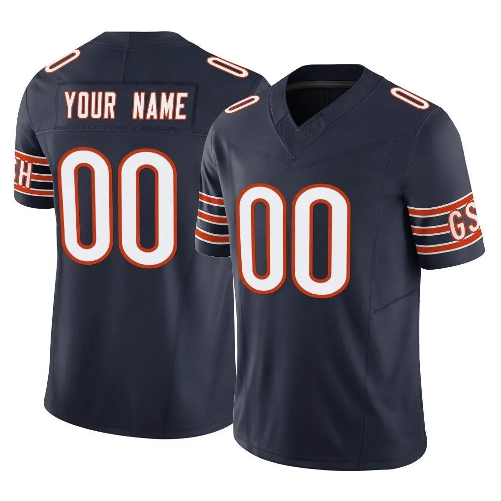 Mdoa Custom C.Bears Navy Vapor F.U.S.E. Limited Home Game Any Name & Numbers Stitched Jerseys