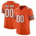 Mdoa Custom C.Bears Orange Vapor F.U.S.E. Limited Home Game Any Name & Numbers Stitched Jerseys