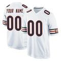 Mdoa Custom C.Bears White Home Game Any Name & Numbers Stitched Jerseys
