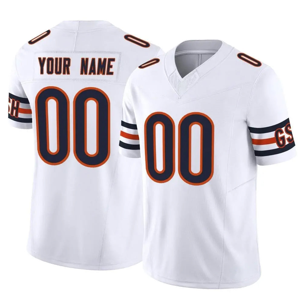 Mdoa Custom C.Bears White Vapor F.U.S.E. Limited Home Game Any Name & Numbers Stitched Jerseys