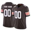 Mdoa Custom C.Browns Brown Vapor F.U.S.E. Limited Home Game Any Name & Numbers Stitched Jerseys