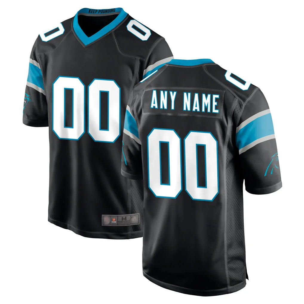 Mdoa Custom C.Panthers Black Game Any Name & Numbers Stitched Jerseys