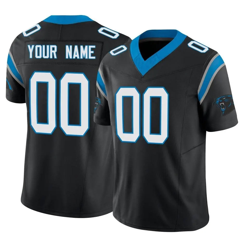 Mdoa Custom C.Panthers Black Vapor F.U.S.E. Limited Home Game Any Name & Numbers Stitched Jerseys