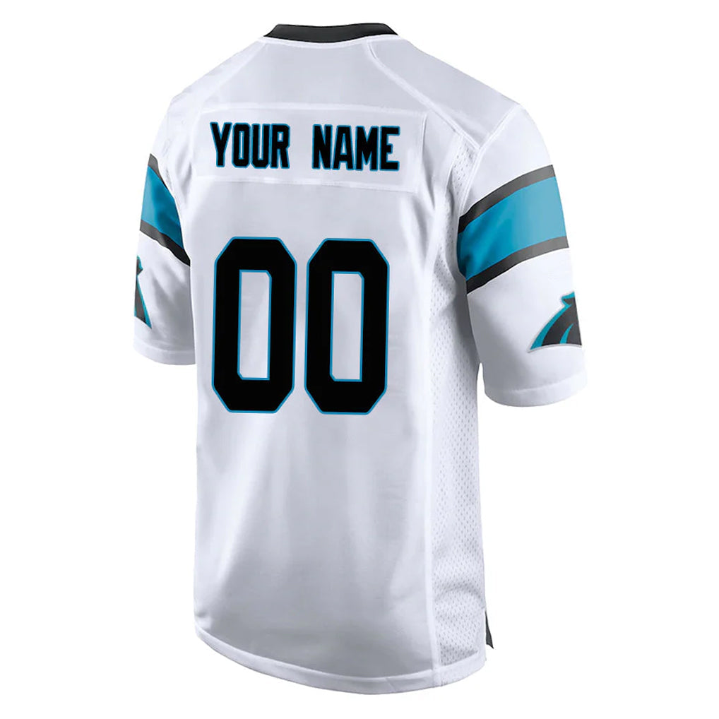 Mdoa Custom C.Panthers White Game Any Name & Numbers Stitched Jerseys