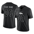 Mdoa Custom D.Broncos Black Reflective Limited Any Name & Numbers Stitched Jerseys