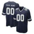 Mdoa Custom D.Cowboys Navy Home Game Any Name & Numbers Stitched Jerseys