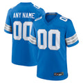 Mdoa Custom D.Lions Blue Home Game Stitched Jerseys