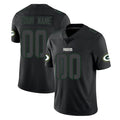 Mdoa Custom GB.Packers Black Impact Limited Home Game Any Name & Numbers Stitched Jerseys