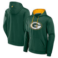 Mdoa Custom GB.Packers Green Defender Pullover Hoodie Game Stitched Jerseys