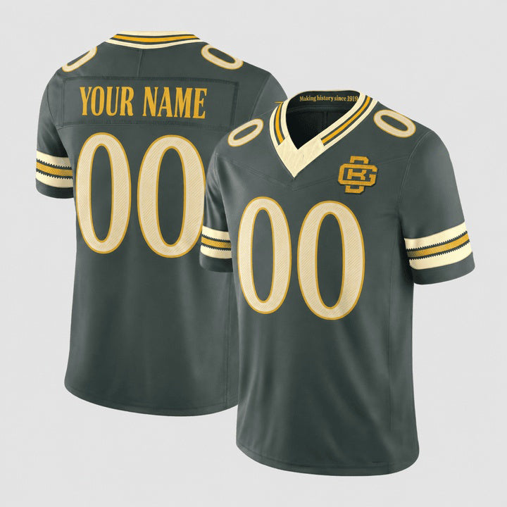 Mdoa Custom GB.Packers Green Rivalries Jersey - All Stitched
