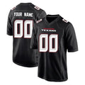 Mdoa Custom H.Texans Carbon Black Fashion Home Game Any Name & Numbers Stitched Jerseys