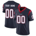 Mdoa Custom H.Texans Navy Limited Vapor Untouchable Home Game Any Name & Numbers Stitched Jerseys