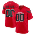 Mdoa Custom H.Texans Red Alternate Home Game Any Name & Numbers Stitched Jerseys