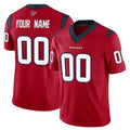 Mdoa Custom H.Texans Red Limited Vapor F.U.S.E. Home Game Any Name & Numbers Stitched Jerseys