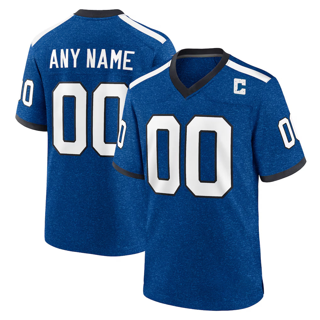 Mdoa Custom IN.Colts Royal Alternate Indiana Nights Home Game Any Name & Numbers Stitched Jerseys