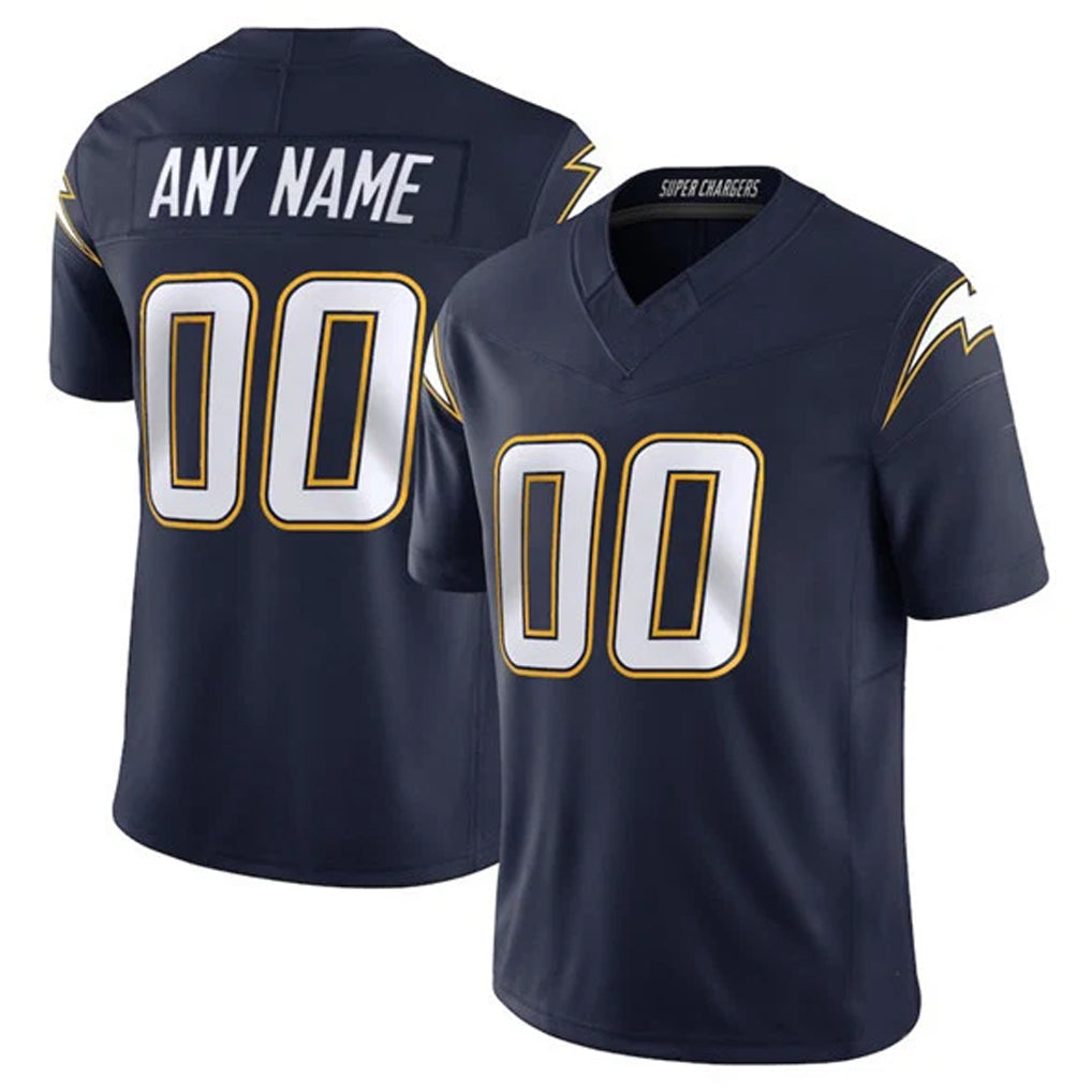 Mdoa Custom LA.Chargers Navy Vapor F.U.S.E. Limited Home Game Any Name & Numbers Stitched Jerseys