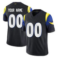 Mdoa Custom LA.Rams Black Midnight Rivalries Collection Limited Home Game Any Name & Numbers Stitched Jerseys