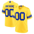 Mdoa Custom LA.Rams Gold Classic Sol Home Game Any Name & Numbers Stitched Jerseys