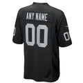 Mdoa Custom LV.Raiders Black Home Game Stitched Jersey
