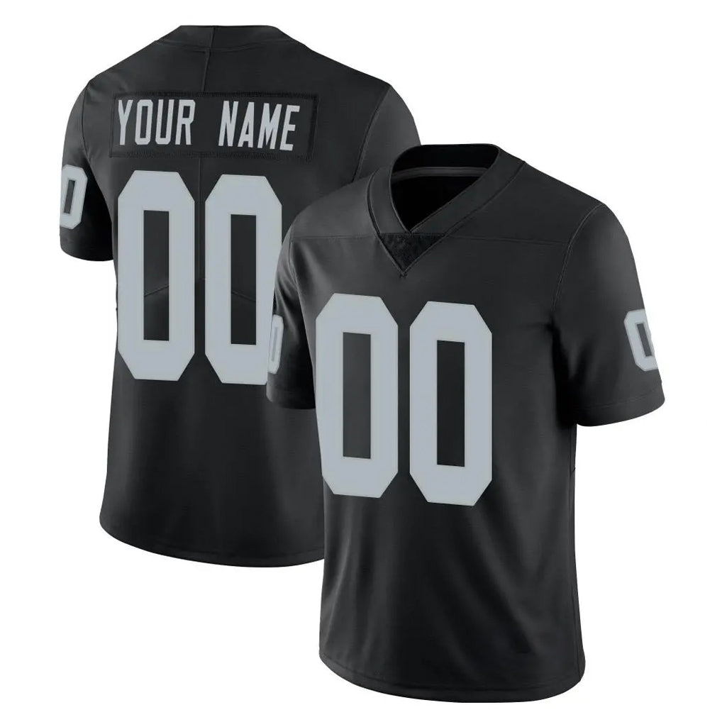 Mdoa Custom LV.Raiders Black Limited Vapor Untouchable Home Game Any Name & Numbers Stitched Jerseys