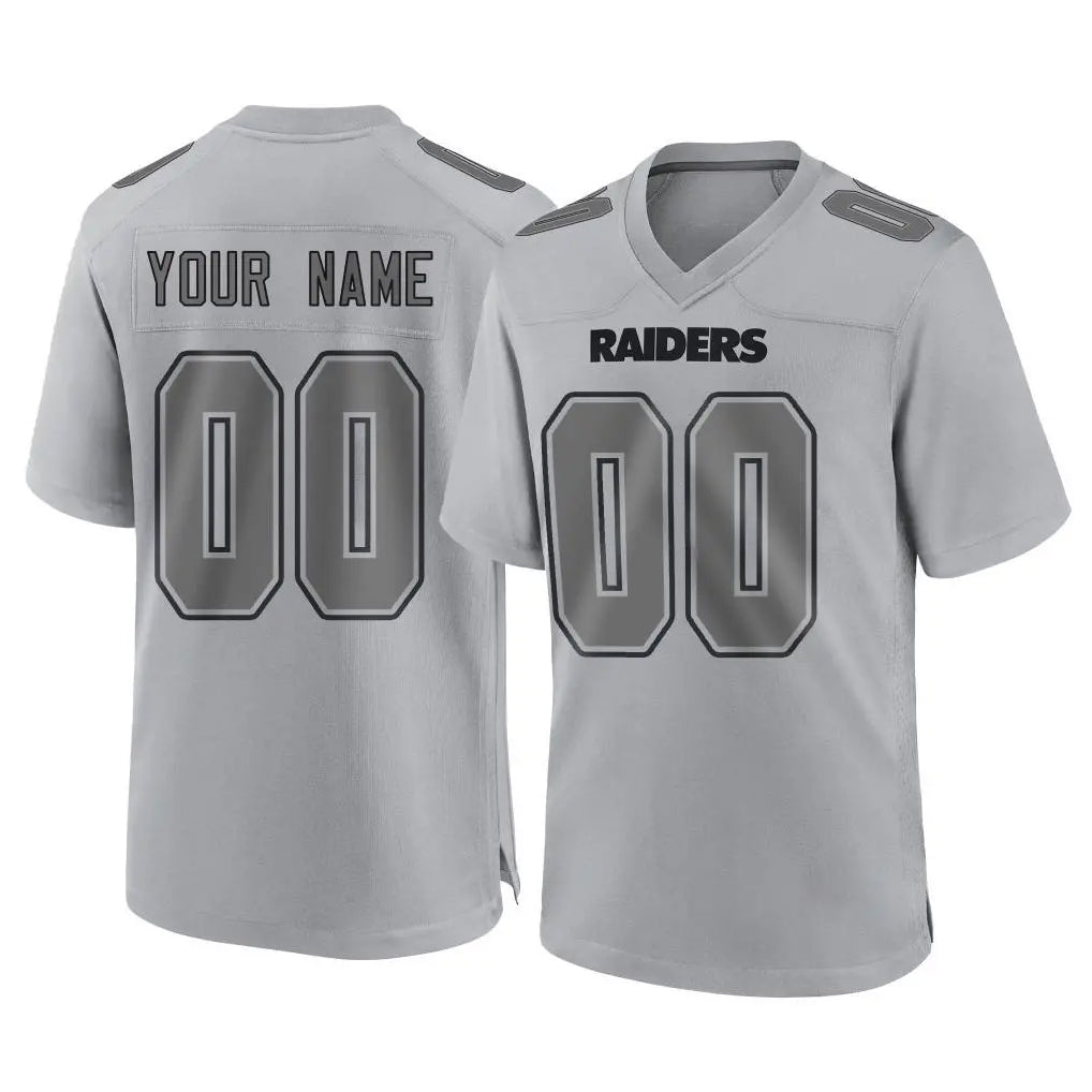 Mdoa Custom LV.Raiders Gray Atmosphere Fashion Limited Game Any Name & Numbers Stitched Jerseys