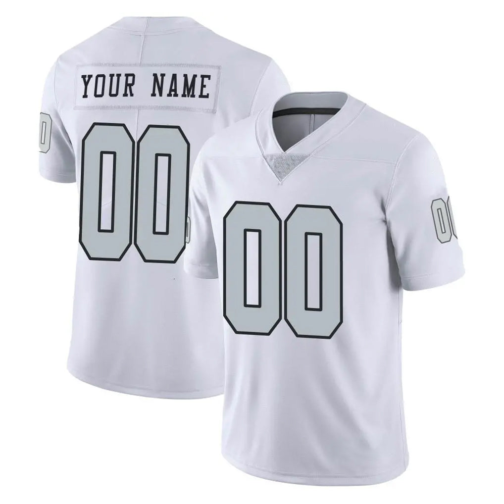 Mdoa Custom LV.Raiders White Limited Color Rush Home Game Any Name & Numbers Stitched Jerseys