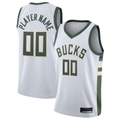 Mdoa Custom M.Bucks White 2020-21 Swingman Custom Jerseys - Association Edition