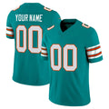 Mdoa Custom M.Dolphins Aqua Limited Alternate Vapor F.U.S.E. Home Game Any Name & Numbers Stitched Jerseys