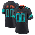 Mdoa Custom M.Dolphins Black Pitch Rivalries Collection Home Game Any Name & Numbers Stitched Jerseys