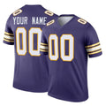 Mdoa Custom MN.Vikings Purple Limited Classic Home Game Any Name & Numbers Stitched Jerseys