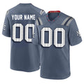 Mdoa Custom NE.Patriots Blue Rivalries Collection Home Game Any Name & Numbers Stitched Jerseys