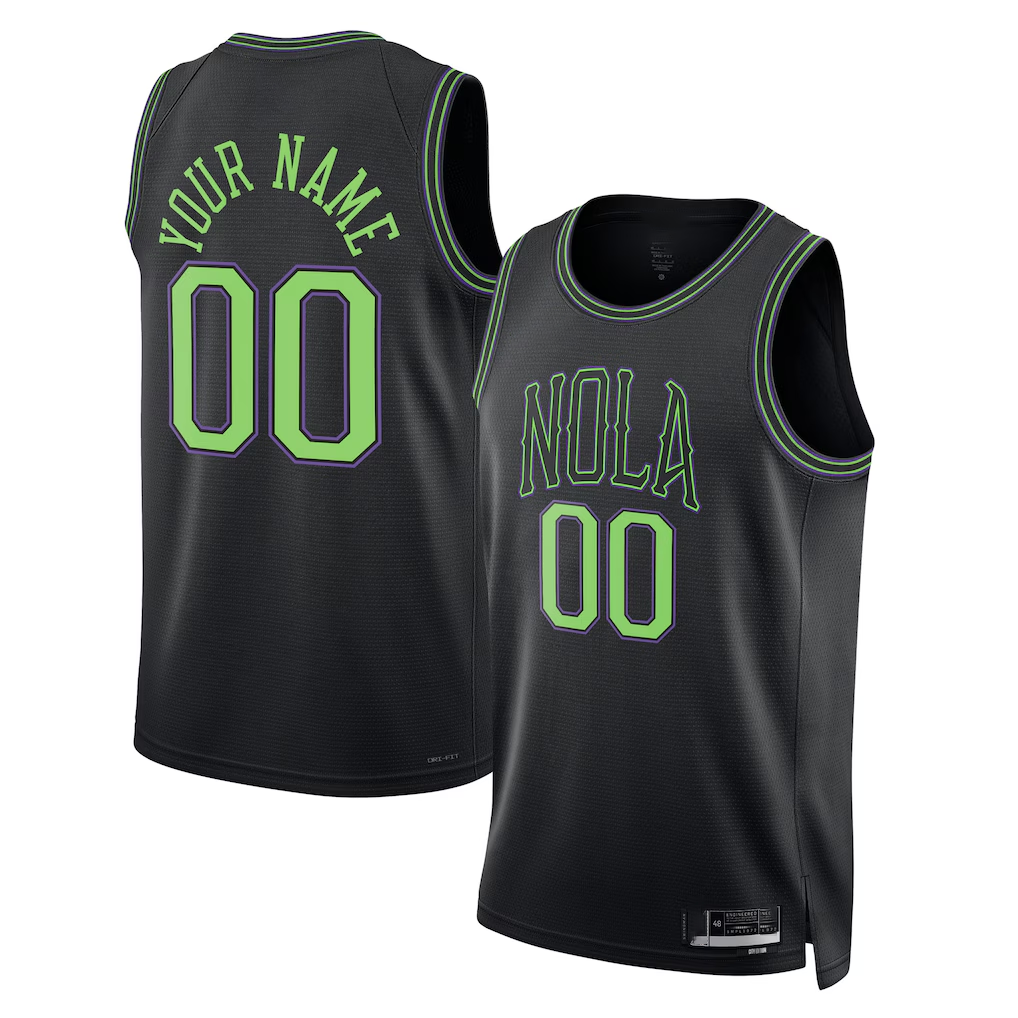 Mdoa Custom NO.Pelicans hite Swingman Stitched Jerseys- Association Edition