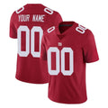 Mdoa Custom NY.Giants Red Limited Vapor Untouchable Home Game Any Name & Numbers Stitched Jerseys