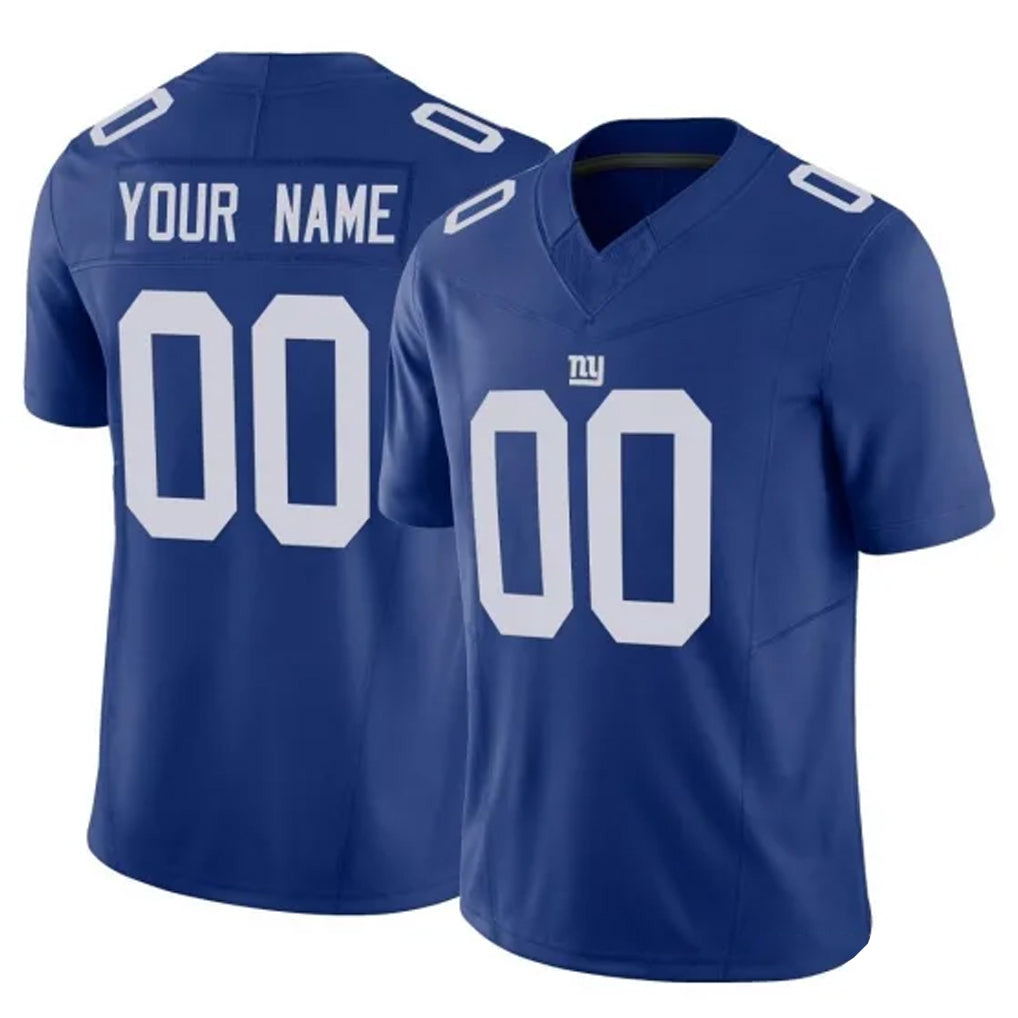 Mdoa Custom NY.Giants Royal Limited Vapor F.U.S.E. Home Game Any Name & Numbers Stitched Jerseys