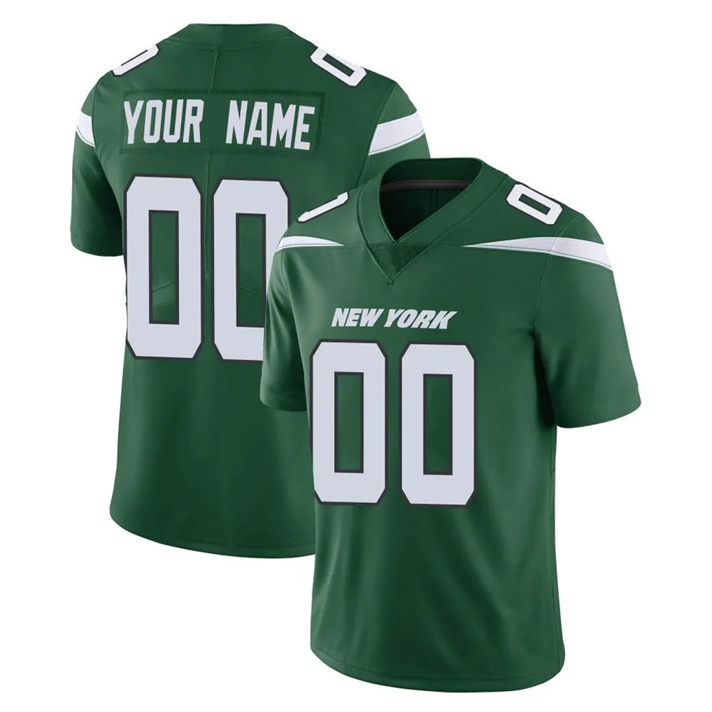 Mdoa Custom NY.Jets Green Limited Vapor Home Game Any Name & Numbers Stitched Jerseys