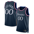 Mdoa Custom P.76ers Navy 202526 City Edition Swingman Jerseys