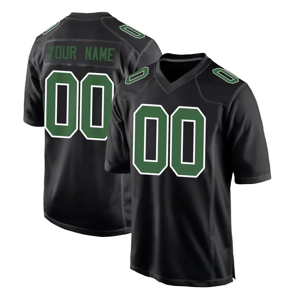Mdoa Custom P.Eagles Carbon Green Fashion Home Game Any Name & Numbers Stitched Jerseys