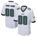 Mdoa Custom P.Eagles White Home Game Any Name & Numbers Stitched Jerseys