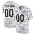 Mdoa Custom P.Steelers Arctic Camo Limited Salute To Service Home Game Any Name & Numbers Stitched Jerseys
