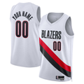 Mdoa Custom PT.Blazers White Swingman Jerseys - Association Edition