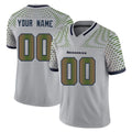 Mdoa Custom S.Seahawks Grey Limited 2025 Rivalries Collection Home Game Any Name & Numbers Stitched Jerseys