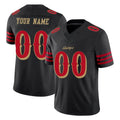 Mdoa Custom SF.49ers Black Limited Rivalries Collection Home Game Any Name & Numbers Stitched Jerseys