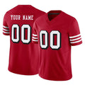 Mdoa Custom SF.49ers Red Limited Alternate Vapor F.U.S.E. Home Game Any Name & Numbers Stitched Jerseys