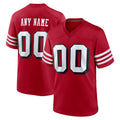 Mdoa Custom SF.49ers Red Limited Alternate Vapor Home Game Any Name & Numbers Stitched Jerseys
