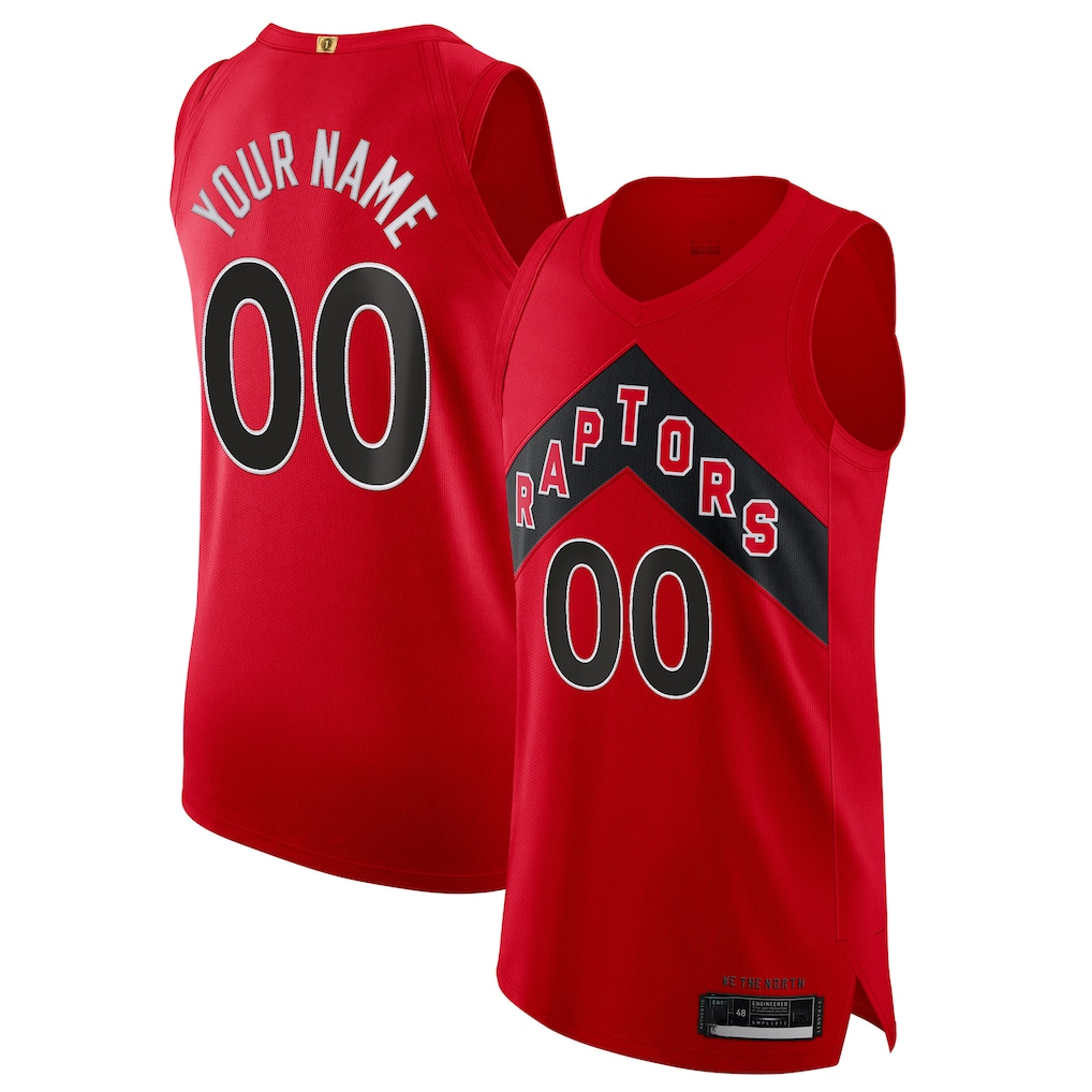 Mdoa Custom T.Raptors Red 2020-21 Authentic Jerseys - Icon Edition