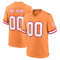 Mdoa Custom TB.Buccaneers Orange Throwback Home Game Any Name & Numbers Stitched Jerseys