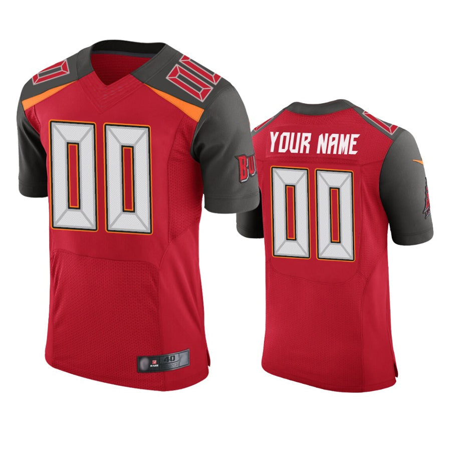 Mdoa Custom TB.Buccaneers Red Game Stitched Jerseys