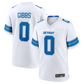 Mdoa D.Lions #0 Jahmyr Gibbs Player White Replica Game Stitched Jerseys