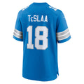 Mdoa D.Lions #18 Isaac TeSlaa Blue Game Player Jersey